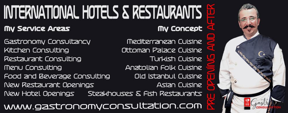 Turkish Cuisine Chefs, Turkish Chef, Restaurant Consultancy, Kitchen Consultancy.